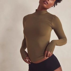 Free People Rocky Seamless Turtleneck NWT